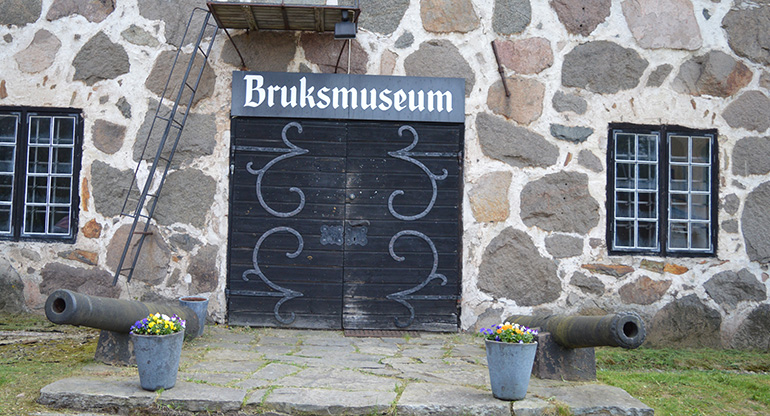 Klavreströms bruksmuseum. Foto.